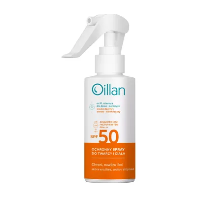 Oillan  sun spray ochronny SPF50 125ml