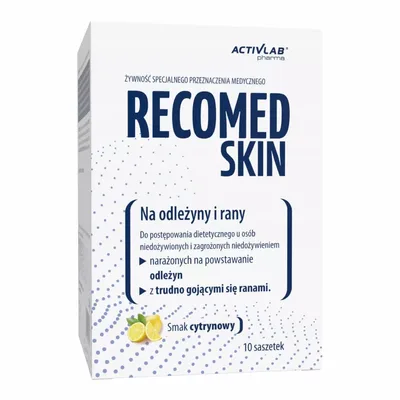 Żywienie Medyczne Recomed Skin Na Odleżyny I Rany Cytrynowy 25g x 10 Sasz