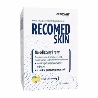 Żywienie Medyczne Recomed Skin Na Odleżyny I Rany Cytrynowy 25g x 10 Sasz