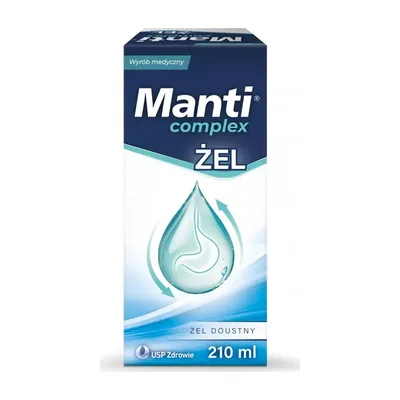 Manti Complex Żel Na Zgagę Refluks 210ml