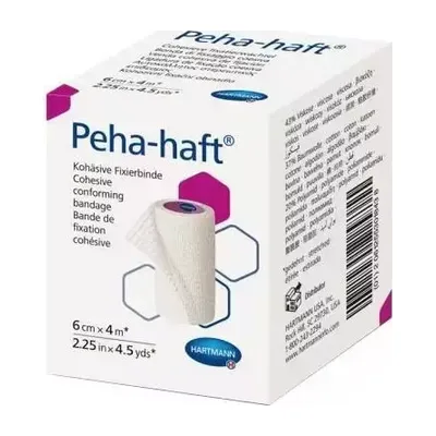 Opaska Podtrzymująca Elastyczna Peha-Haft 6cm x 4m 1 Sztuka