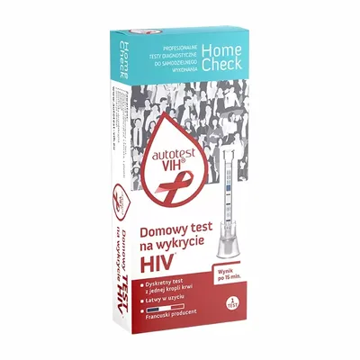 Domowy Test Do Wykrywania HIV Home Check 1 Sztuka