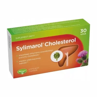 Sylimarol Cholesterol Prawidłowy Poziom Cholesterolu 30 Kapsułek