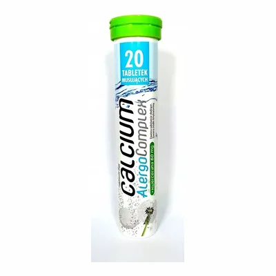 Calcium Alergo Complex 20 Tabletek Musujących