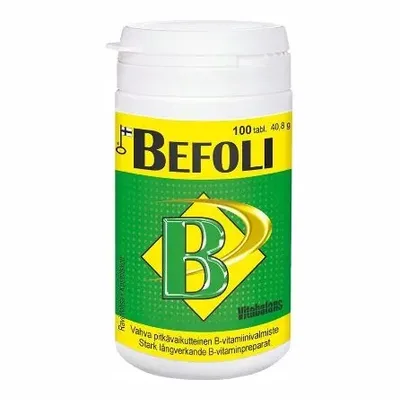 Befoli Kompleks Witamin Z Grupy B 100 Tabletek