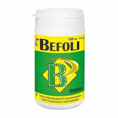 Befoli Kompleks Witamin Z Grupy B 100 Tabletek