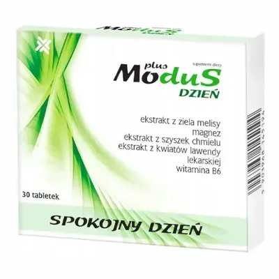 Modus Dzień Plus Spokojny Dzień 30 Tabletek