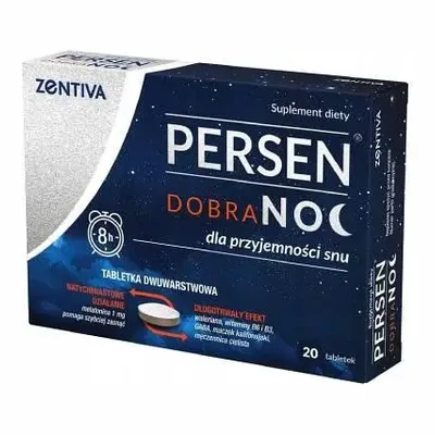 Persen Dobranoc Na Sen Melatonina 20 Tabletek