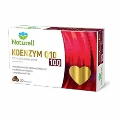 Naturell Koenzym Q10 100mg 30 Kapsułek