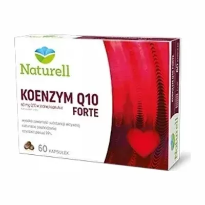 Naturell Koenzym Q10 60 mg Forte 60 kapsułek