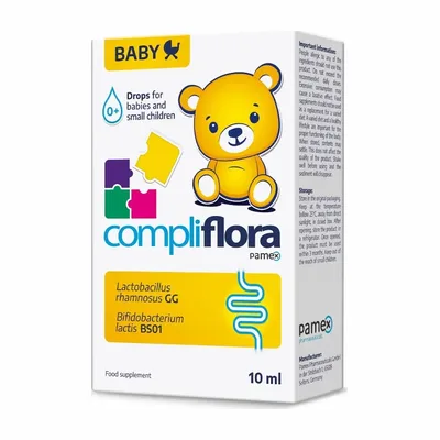Compiflora Baby Probiotyk W Kroplach Dla Dzieci 10ml