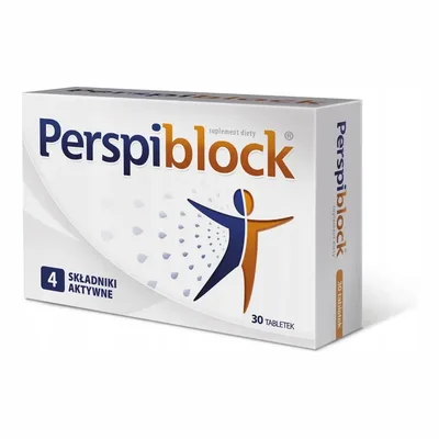 Perspiblock Wsparcie W Nadmiernej Potliwości 30 Tabletek