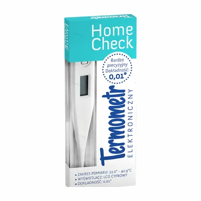 Termometr Elektroniczny Home Check Precyzyjny Dokładny 1 Sztuka