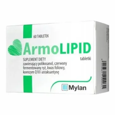 ArmoLipid Cholesterol Zdrowe Serce 60 Tabletek
