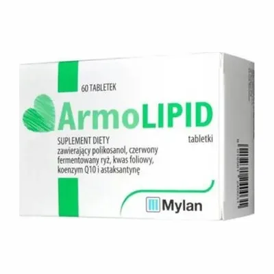 ArmoLipid Cholesterol Zdrowe Serce 60 Tabletek