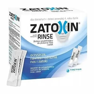 Zatoxin Rinse Zestaw Do Uzupełniania Zatok 28 Saszetek