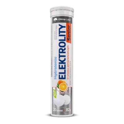 Olimp Hydratonic Elektrolity Senior Pomarańczowe 20 Tabletek Musujących