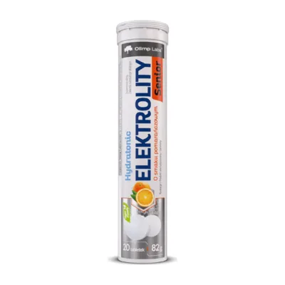 Olimp Hydratonic Elektrolity Senior Pomarańczowe 20 Tabletek Musujących