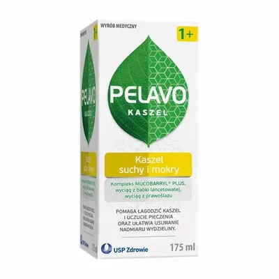 Pelavo Kaszel Suchy I Mokry Syrop 175ml