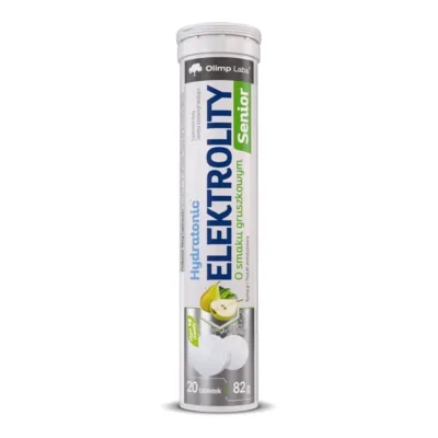 Olimp Hydratonic Elektrolity Senior Smak Gruszkowy 20 Tabletek Musujących