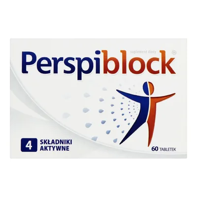 Perspiblock Szałwia Skrzyp Wsparcie W Nadmiernej Potliwości 60 Tabletek
