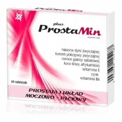 Prostamin Plus Prostata i Układ Moczowo-Płciowy 30 Tabletek