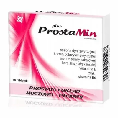 Prostamin Plus Prostata i Układ Moczowo-Płciowy 30 Tabletek