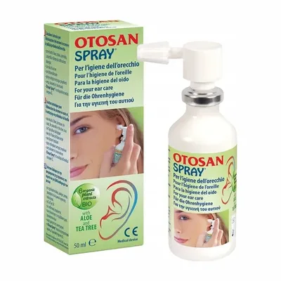 Otosan Spray Do Pielęgnacji Ucha Oczyszczanie 50ml