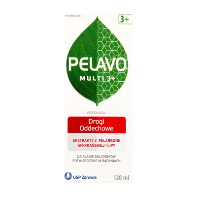 Pelavo Multi 3+ Odporność I Zdrowe Drogi Oddechowe 120ml
