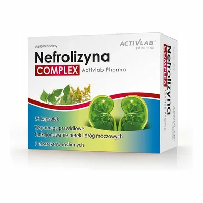 Nefrolizyna Complex Activlab Wsparcie Dróg Moczowych 30 Kapsułek