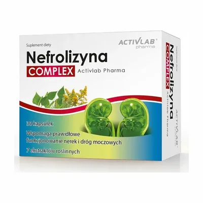 Nefrolizyna Complex Activlab Wsparcie Dróg Moczowych 30 Kapsułek