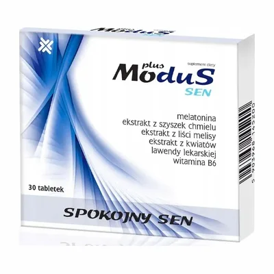 Modus Sen Plus Spokojny Sen 30 Tabletek
