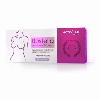 Bustella Activlab Powiększenie Ujędrnienie Biustu 60 Kapsułek