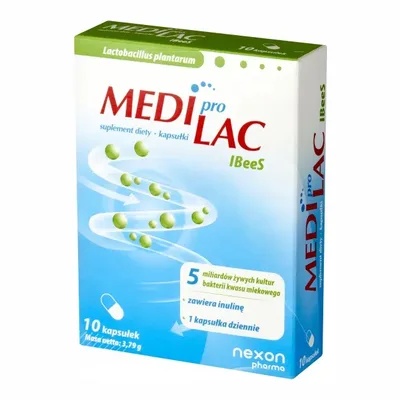 Mediprolac IBees Z Inuliną Probiotyk 10 Kapsułek