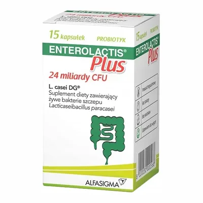 Enterolactis Plus Probiotyk 15 Kapsułek