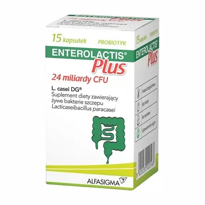 Enterolactis Plus Probiotyk 15 Kapsułek