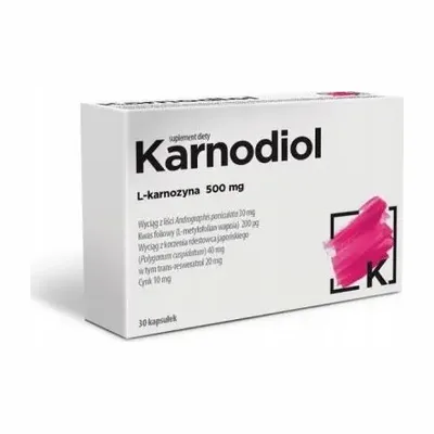 Karnodiol Prawidłowy Poziom Glukozy 30 Kapsułek