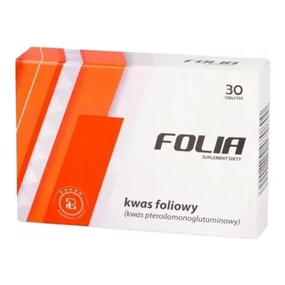 Folia Kwas Foliowy 30 Tabletek