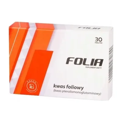 Folia Kwas Foliowy 30 Tabletek