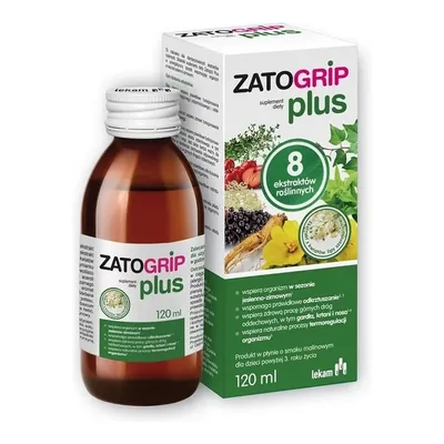 Zatogrip Plus Syrop Odporność Odkrztuszanie 120ml