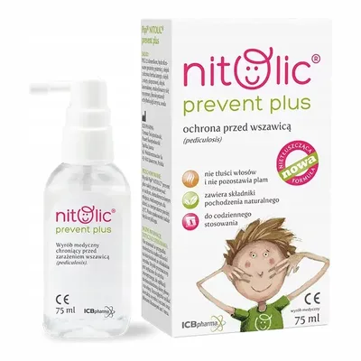 Pipi Nitolic Prevent Plus Ochrona Przed Wszawicą 75ml