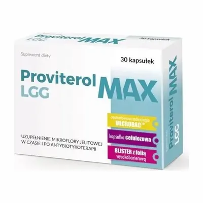 Proviterol LGG Max Jelita Odporność 30 Kapsułek