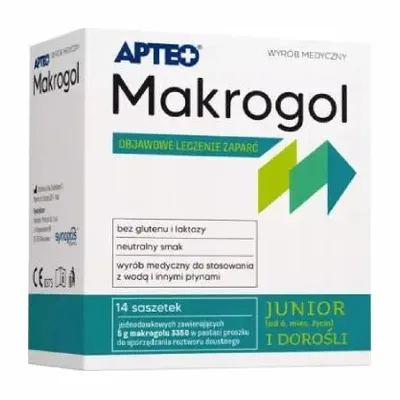 Makrogol Junior Apteo Na Zaparcia Dla Dzieci 14 Saszetek