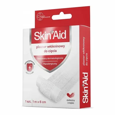 Skin Aid Plaster Włókninowy Do Cięcia 1m x 6cm