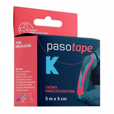 Taśma Kinezjologiczna 5cm x 5m Niebieska