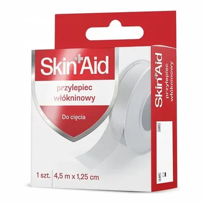 Skin Aid Przylepiec Włókninowy 4,5m x 1,25cm