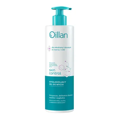Oillan Skin Control Wygładzający Żel Do Mycia 400ml