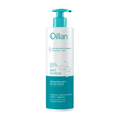 Oillan Skin Control Wygładzający Żel Do Mycia 400ml