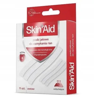 Skin Aid Paski Do Zamykania Ran 11 Sztuk