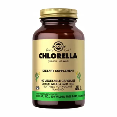 Solgar Chlorella 100 Kapsułek